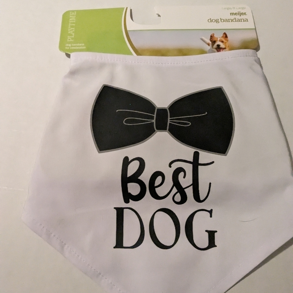 Best Dog Wedding Dog Bandana Brand New with tags multiple sizes available - Picture 5 of 10